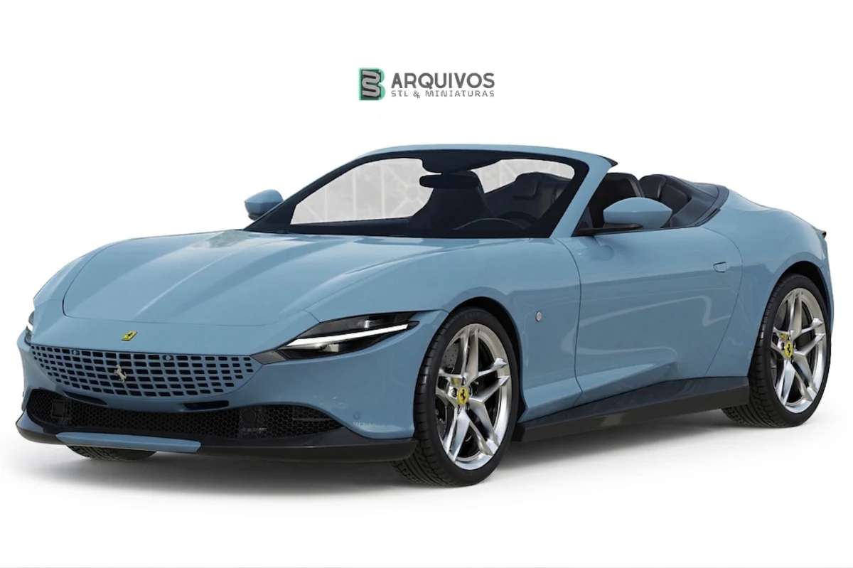 Modelo 3D STL - Ferrari Roma Spider